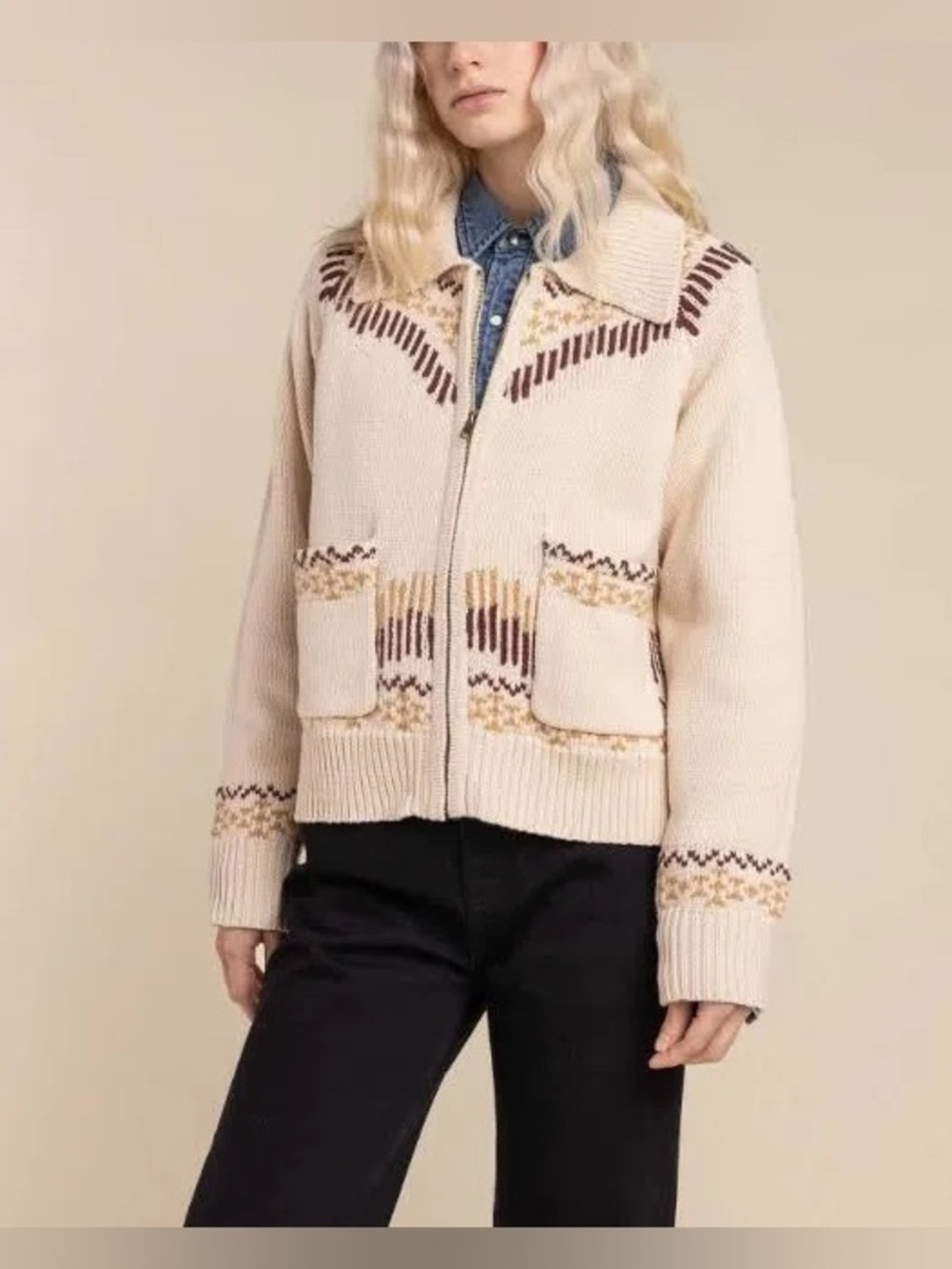 Sendero Womens Cimarron Cardigan - Picture 5 of 6